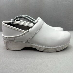Womens 7.5-8 / EU 38 Dansko LT Pro White Box Leather Nursing Comfort Healthcare